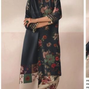 Black lawn kurta
