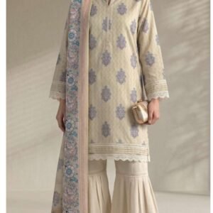 Cream kurta