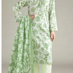 Pistachio green sleeveless-layered kurta
