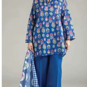 Royal blue kurta