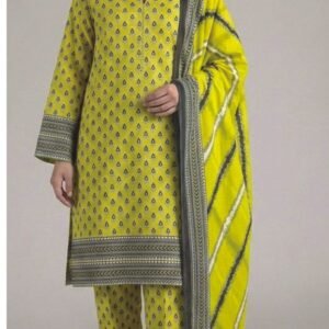 Sunflower chartreuse printed suit
