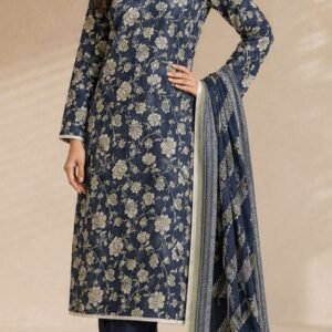 Navy blue kurta