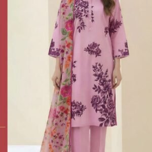 Soft pink suit