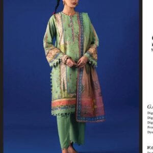 Pistachio green kurta