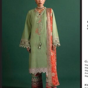 Pale green kurta