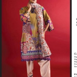 Mustard-khaki kurta