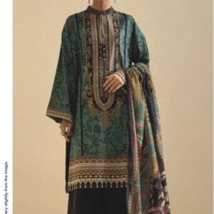 Emerald green kameez