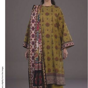 Mustard-olive kameez