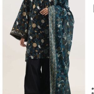 Dark teal kameez